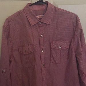 Michael Brandon button down
